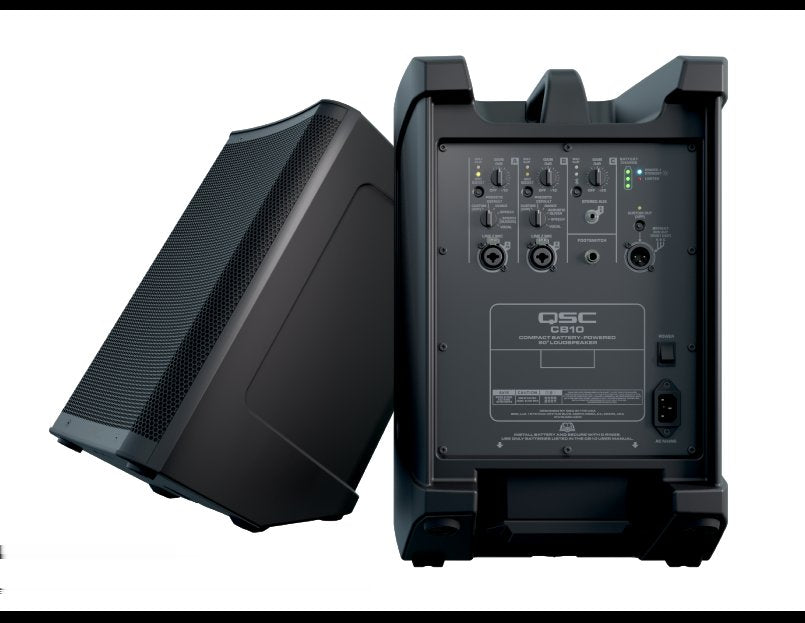 QSC CB10 Battery-Powered Portable Loudspeaker