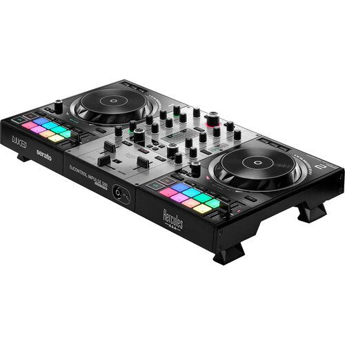 Hercules DJControl Inpulse 500 DJ Software Controller (Limited Edition Silver)