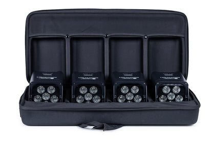 ColorKey CKU-6234 MobilePar Pro Hex 6 (4-Pack w/ Hardshell Case)