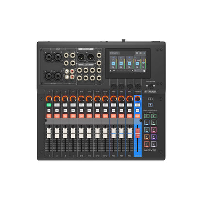Yamaha MGX12-B 18-Channel Digital Mixing Console with Audio Interface (Black)