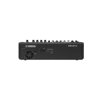 Yamaha MGX12-B 18-Channel Digital Mixing Console with Audio Interface (Black)