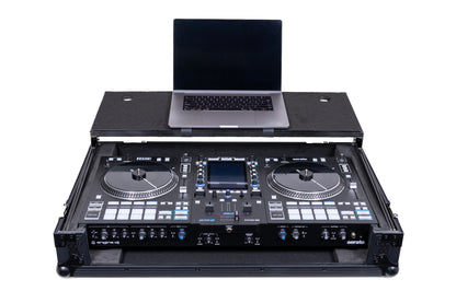 Headliner HL10027 Pitch Black Flight Case for System One w/ Laptop Platform & Wheels