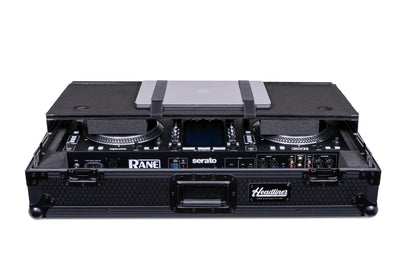 Headliner HL10027 Pitch Black Flight Case for System One w/ Laptop Platform & Wheels