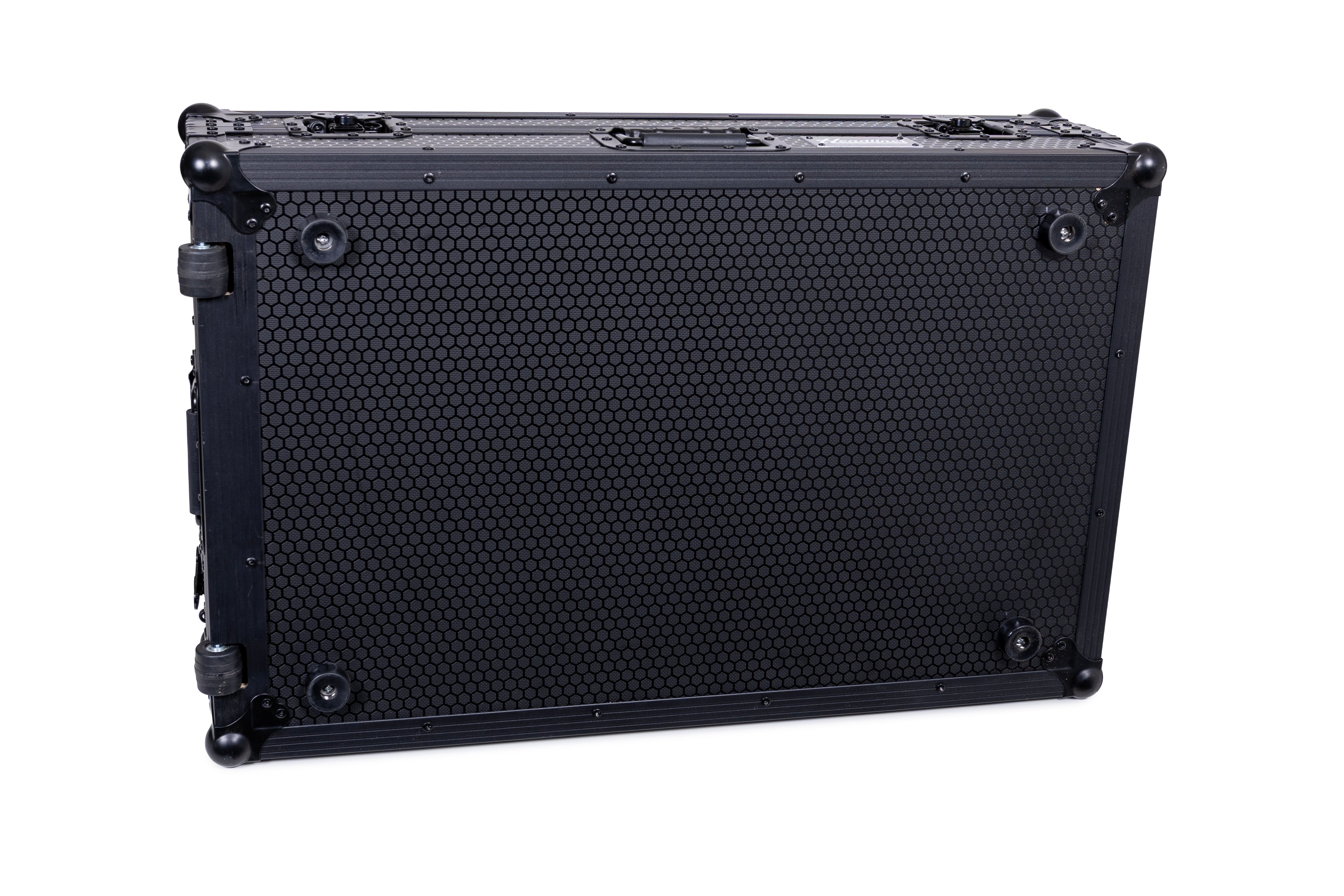 Headliner HL10027 Pitch Black Flight Case for System One w/ Laptop Platform & Wheels