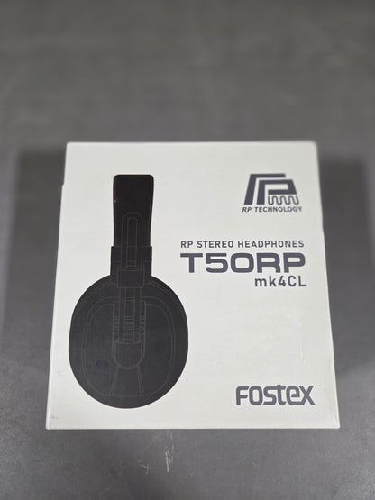 Fostex AMS-T50RPMK4-CL Premium Closed-Back RP Headphones (B-Stock)