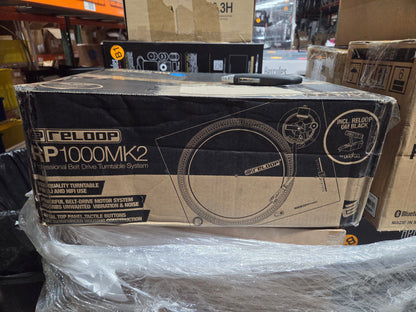Reloop RP-1000 MK2 Belt-Driven DJ Turntable (B-Stock)