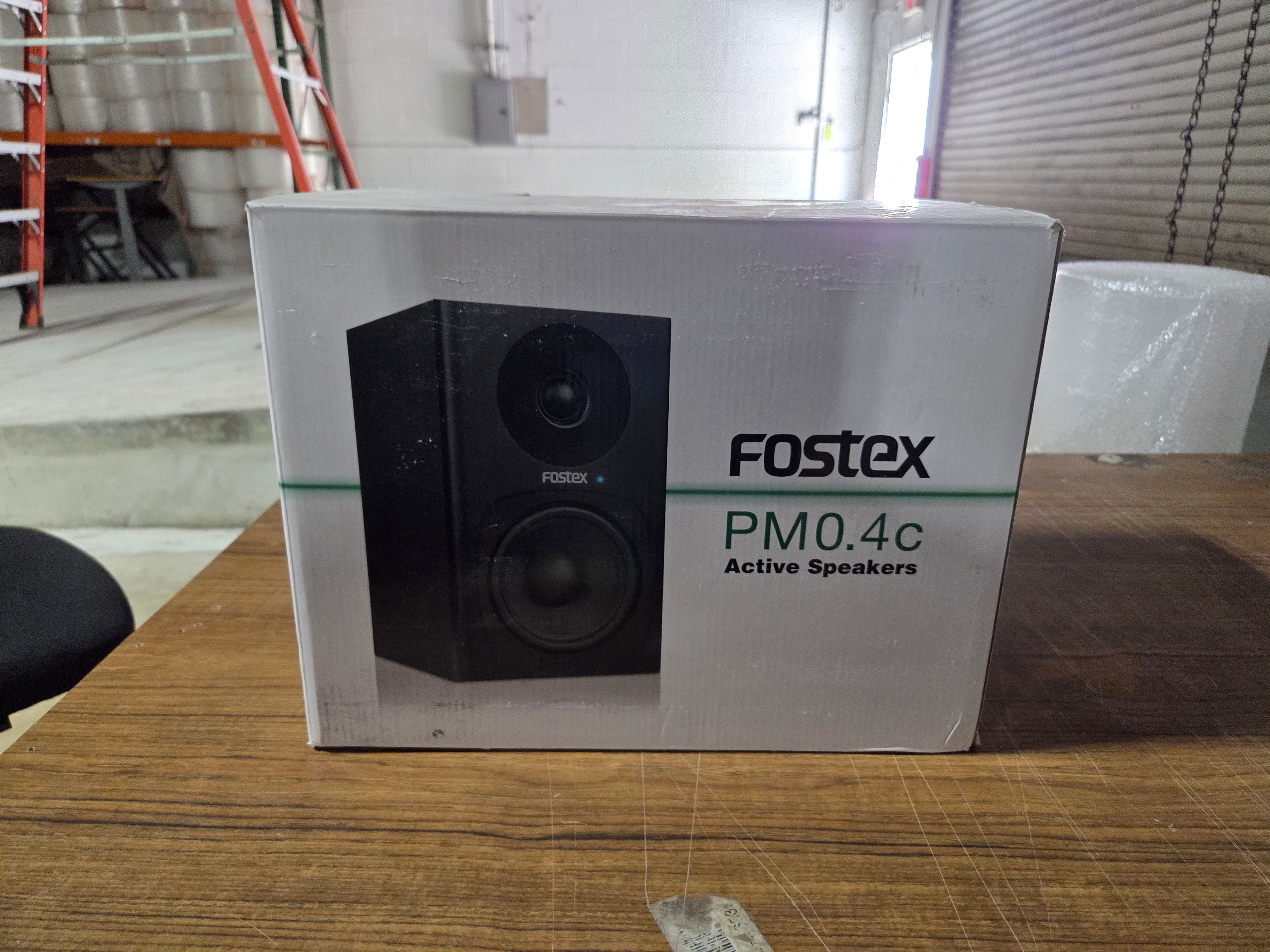 Fostex AMS-PM04C-B Personal Active Speaker System - Black (B-Stock)
