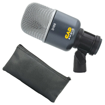 CAD D108 Supercardioid Dynamic Kick Drum Microphone