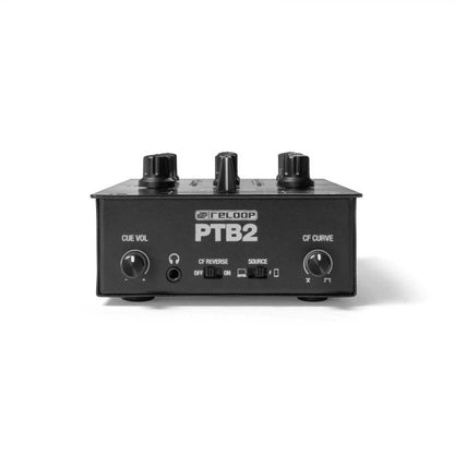 Reloop AMS-PTB-2 Portable 2+1-Channel DJ Mixer with DVS and Bluetooth Interface