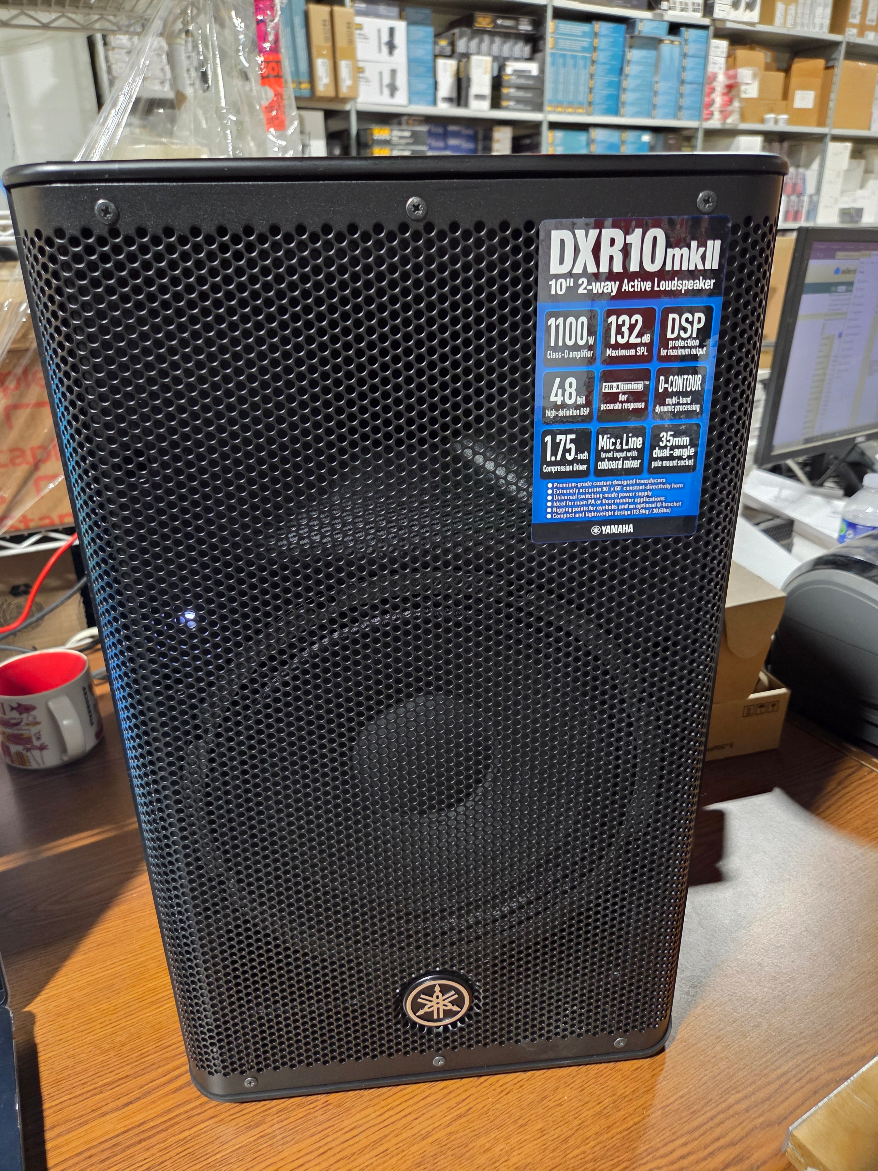 Yamaha DXR10MKII 1100 Watt Powered Speaker - Used
