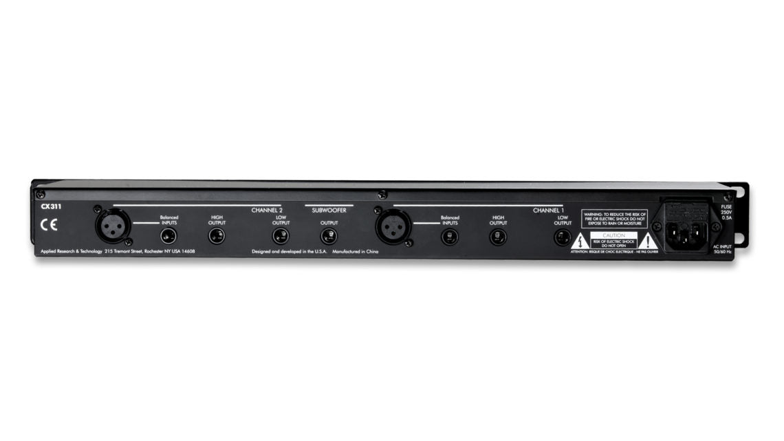 ART CX311 2way Crossover with Subwoofer Out - Used