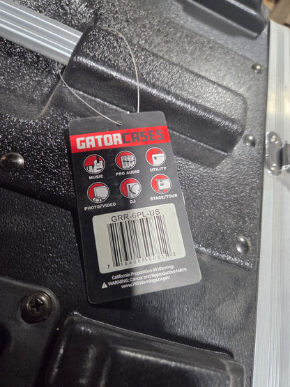 Gator RR-6PL-US Powered Roller Rack Case (B-Stock)