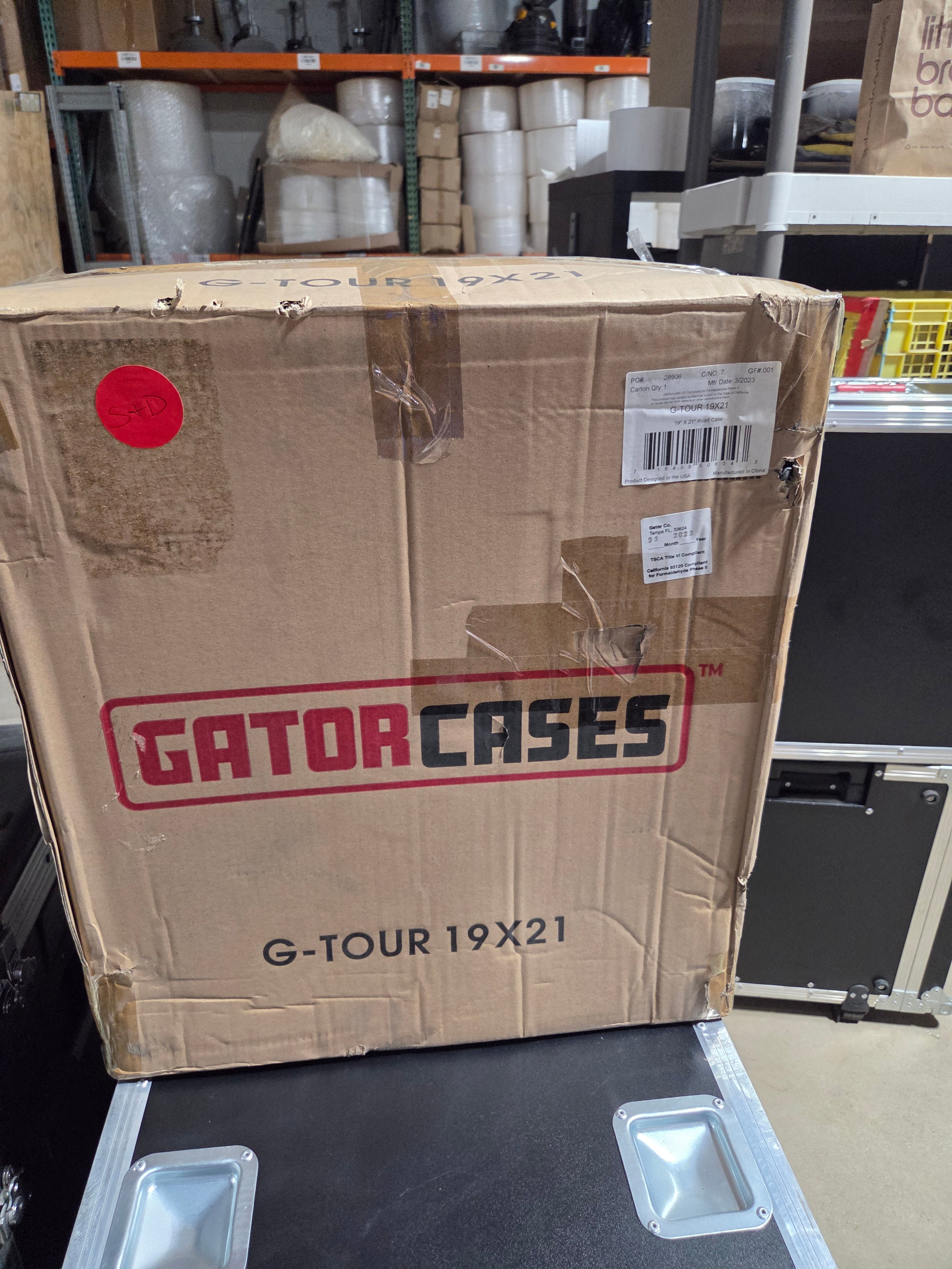 Gator G-TOUR 19X21 G-Tour 19x21 ATA Mixer Flight Case - B-Stock