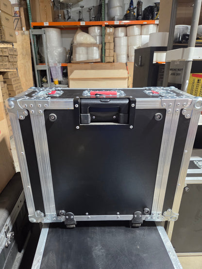 Gator G-TOUR-4UW G-Tour Flight Rack Case with Pull Handle and Wheels (4 RU) - B-Stock