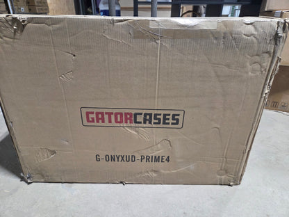 Gator G-ONYXUD-PRIME4 ONYX Upper Deck Flight Case for Denon Prime 4 and 4+ (B-Stock)
