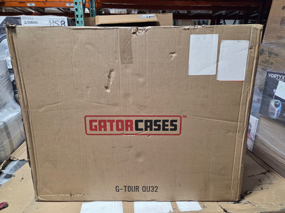 Gator G-TOURQU32 ATA Wood Flight Case for Allen & Heath QU32 Mixing Console with Doghouse Design (B-Stock)