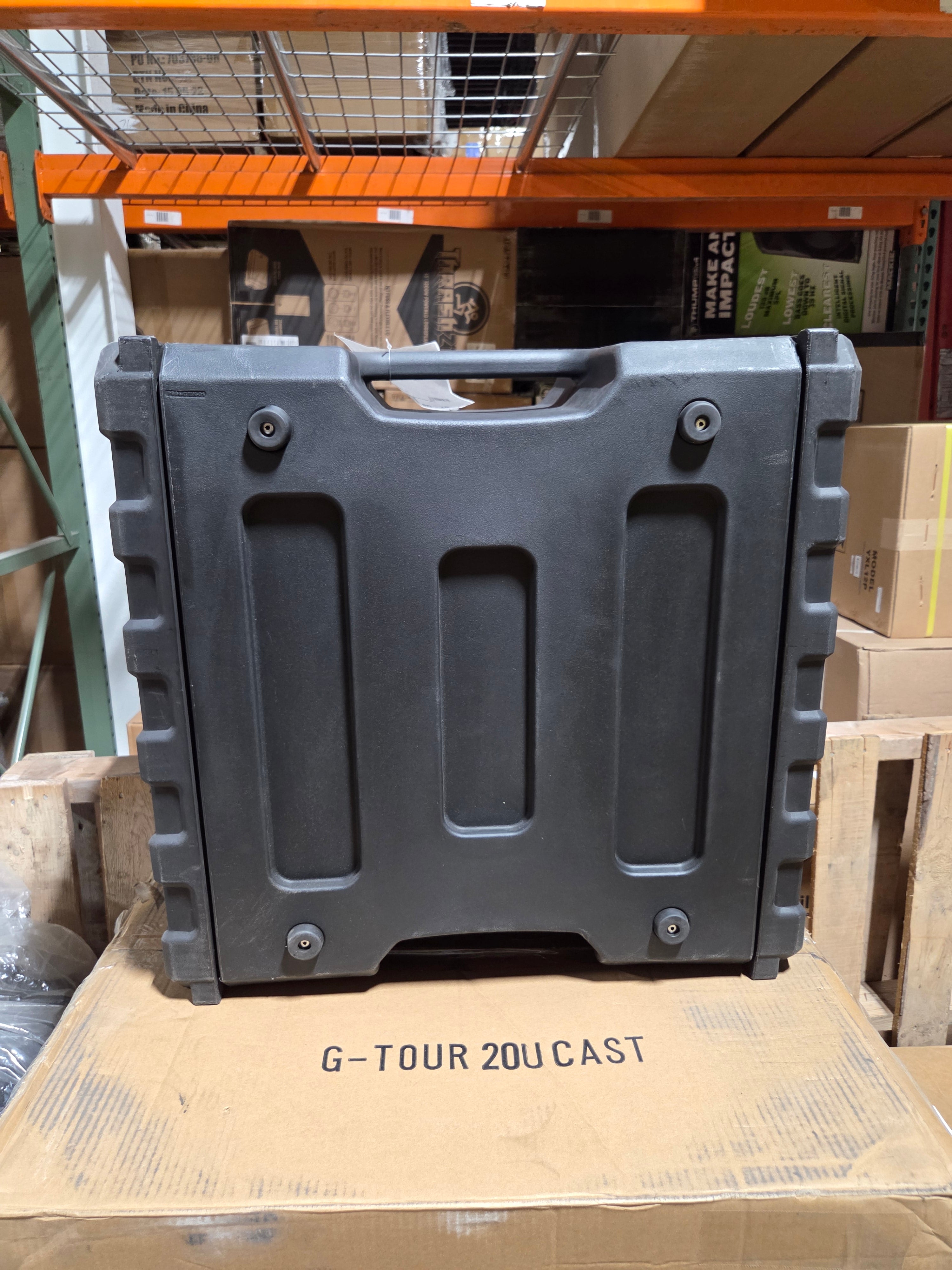 Gator G-PRO-6U-19 6-Space Rotationally Molded Rack Case (B-Stock)