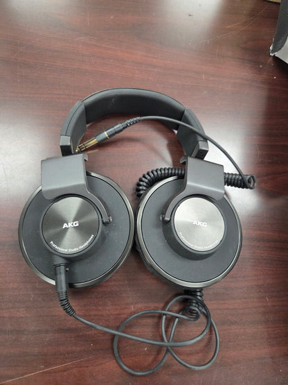 AKG K553 MKII Closed-Back Studio Headphones Black - Used