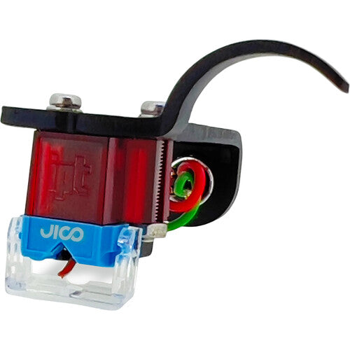 JICO J-AAC0632 OMNIA IMPACT SD Cartridge Mounted on Black Jico Headshell - Used