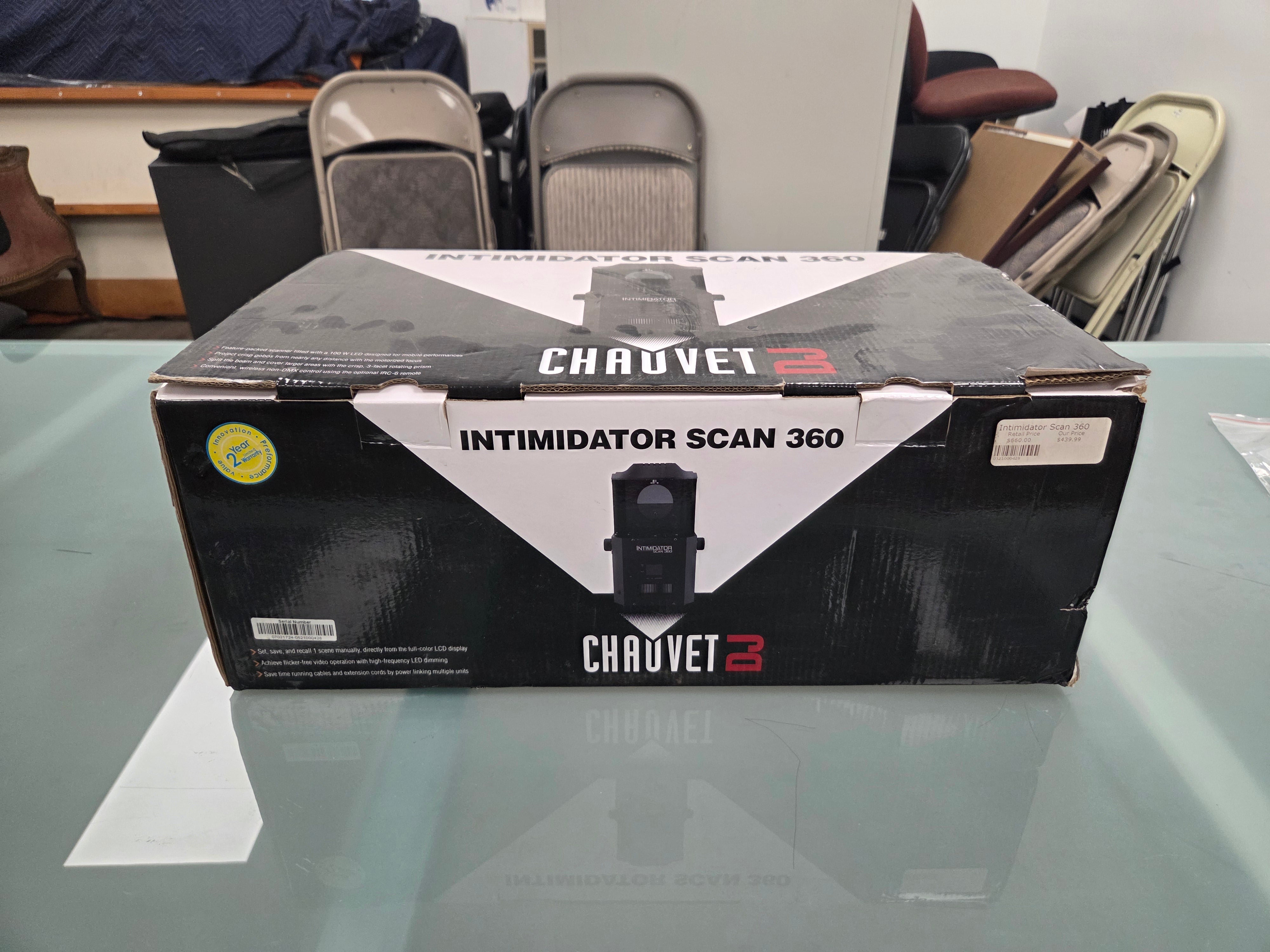Chauvet DJ Intimidator Scan 360 Effect Light - Used