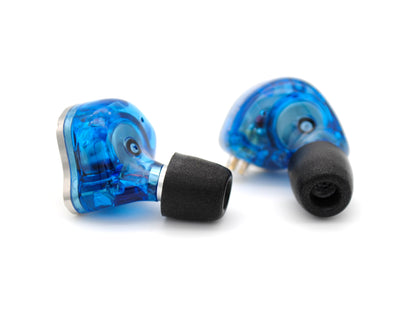 Dekoni Audio Mercury Bulletz Moldable Memory Foam Isolation Earphone Tips, Black, 4.9mm (Single Pair - Small)