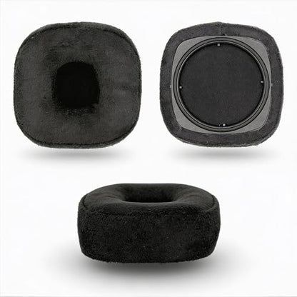 Dekoni Audio Choice Suede Replacement Ear Pads, Compatible with Marshall Major Wireless Headphones, Memory Foam Cushions Fit Major I, II, III, IV, V On-Ear, Comfort Upgrade, Black