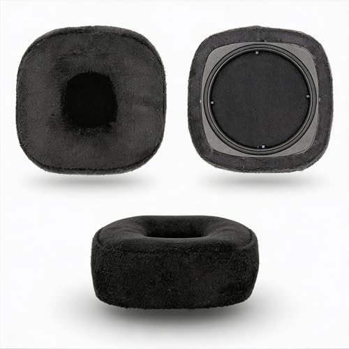 Dekoni Audio Choice Suede Replacement Ear Pads, Compatible with Marshall Major Wireless Headphones, Memory Foam Cushions Fit Major I, II, III, IV, V On-Ear, Comfort Upgrade, Black