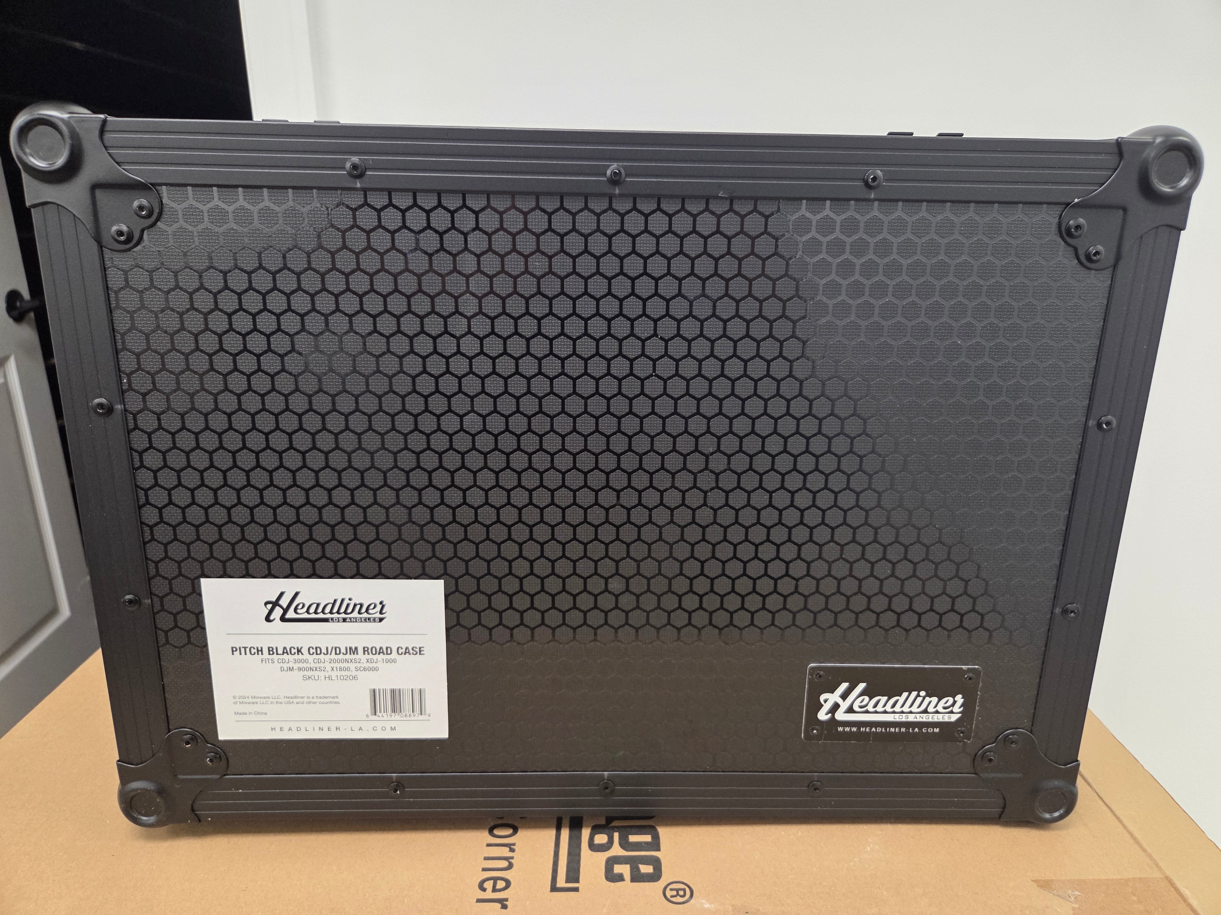 Headliner HL10206 Pitch Black CDJ/DJM Flight Case - Used