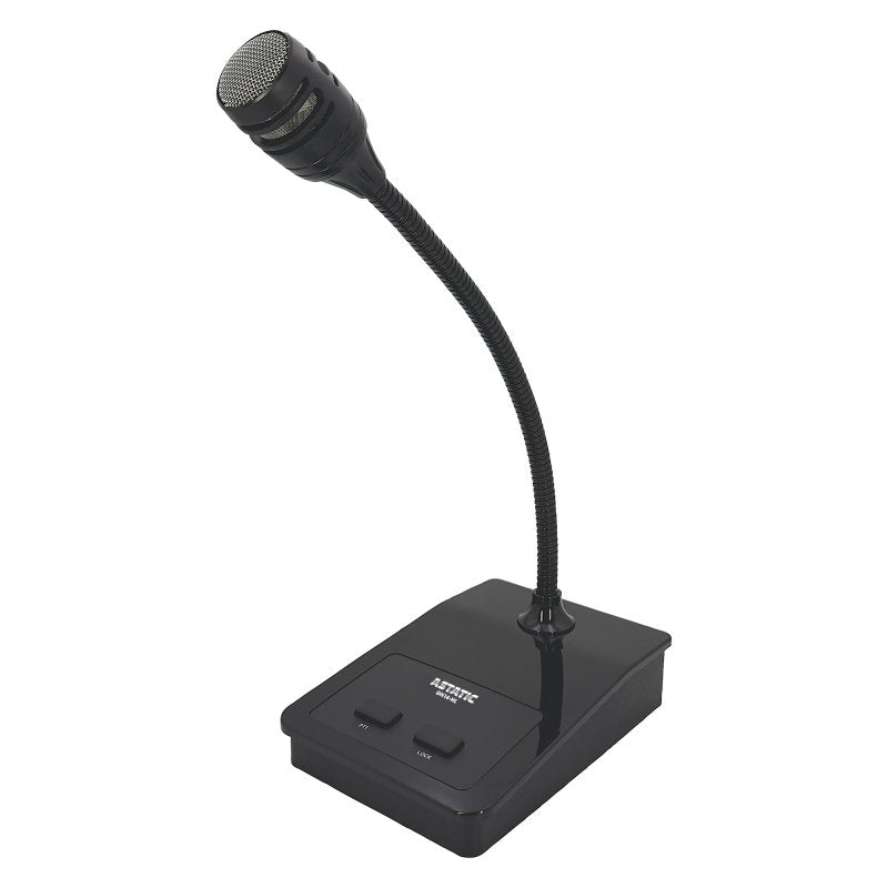 CAD GN14-HL Omnidirectional Dynamic Desk Top Microphone with Locking Push-to-Talk Switch