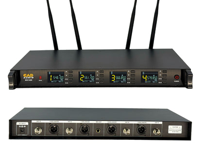 CAD WX1400GN 4 Channel Wireless Gooseneck Microphone System (550 to 590 MHz)