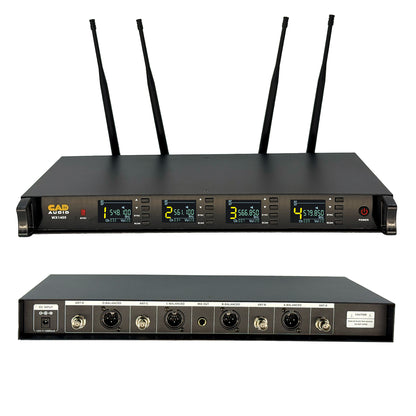 CAD WX1400GN 4 Channel Wireless Gooseneck Microphone System (550 to 590 MHz)