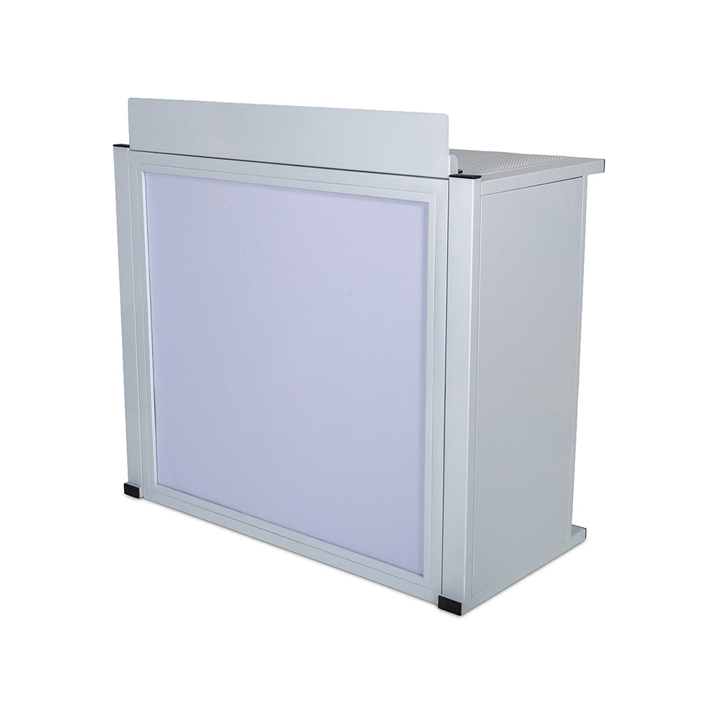 Headliner HL30081 Solana Portable DJ Booth (White)