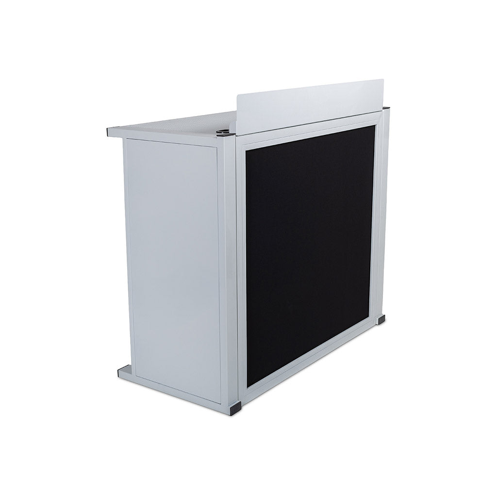 Headliner HL30081 Solana Portable DJ Booth (White)