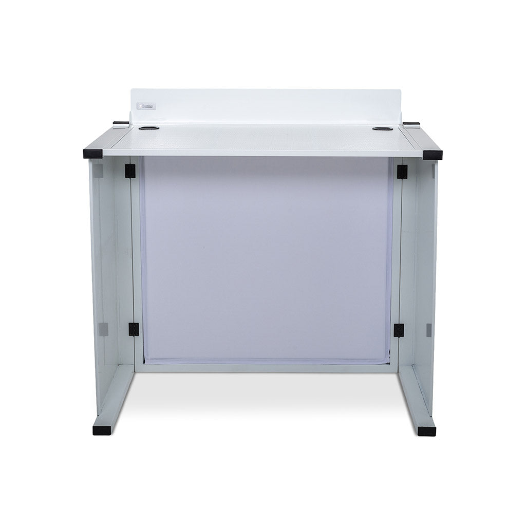 Headliner HL30081 Solana Portable DJ Booth (White)