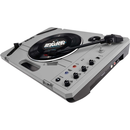 Reloop SPiN Portable Turntable System with Scratch Vinyl (B-Stock)