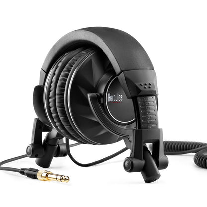 Hercules HDP-DJ-60 Closed-Back, Over-Ear DJ Headphones (B-Stock)
