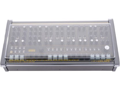 Decksaver DS-PC-HEXDRUMS Erica Synths Hexdrums Cover (Soft-Fit)