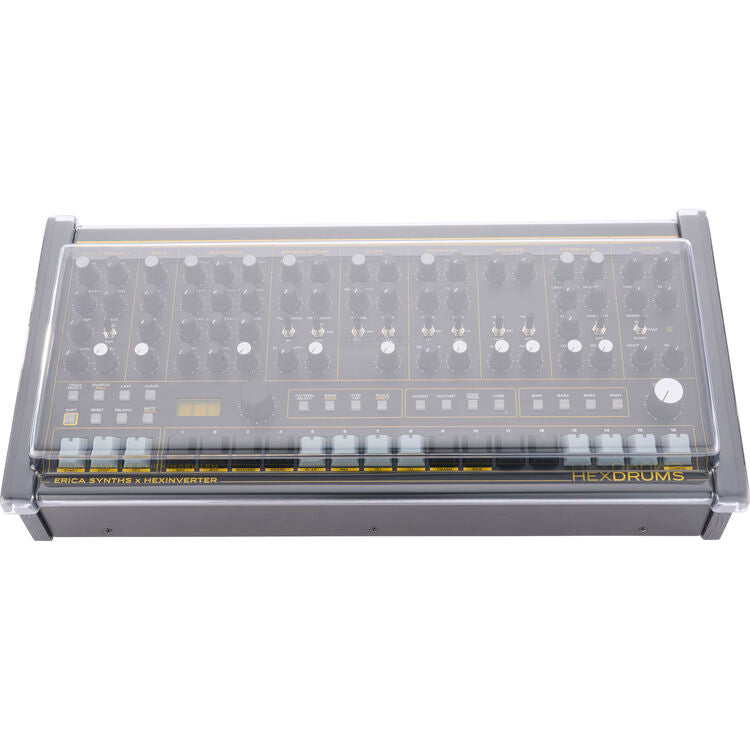 Decksaver DS-PC-HEXDRUMS Erica Synths Hexdrums Cover (Soft-Fit)