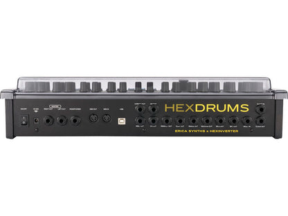 Decksaver DS-PC-HEXDRUMS Erica Synths Hexdrums Cover (Soft-Fit)