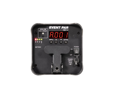 ColorKey CKU-6010 Event Par HEX 4 Wireless Par Light