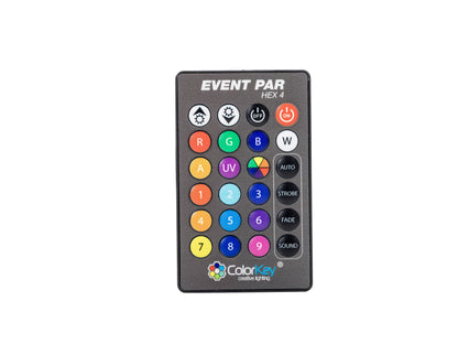 ColorKey CKU-6010 Event Par HEX 4 Wireless Par Light