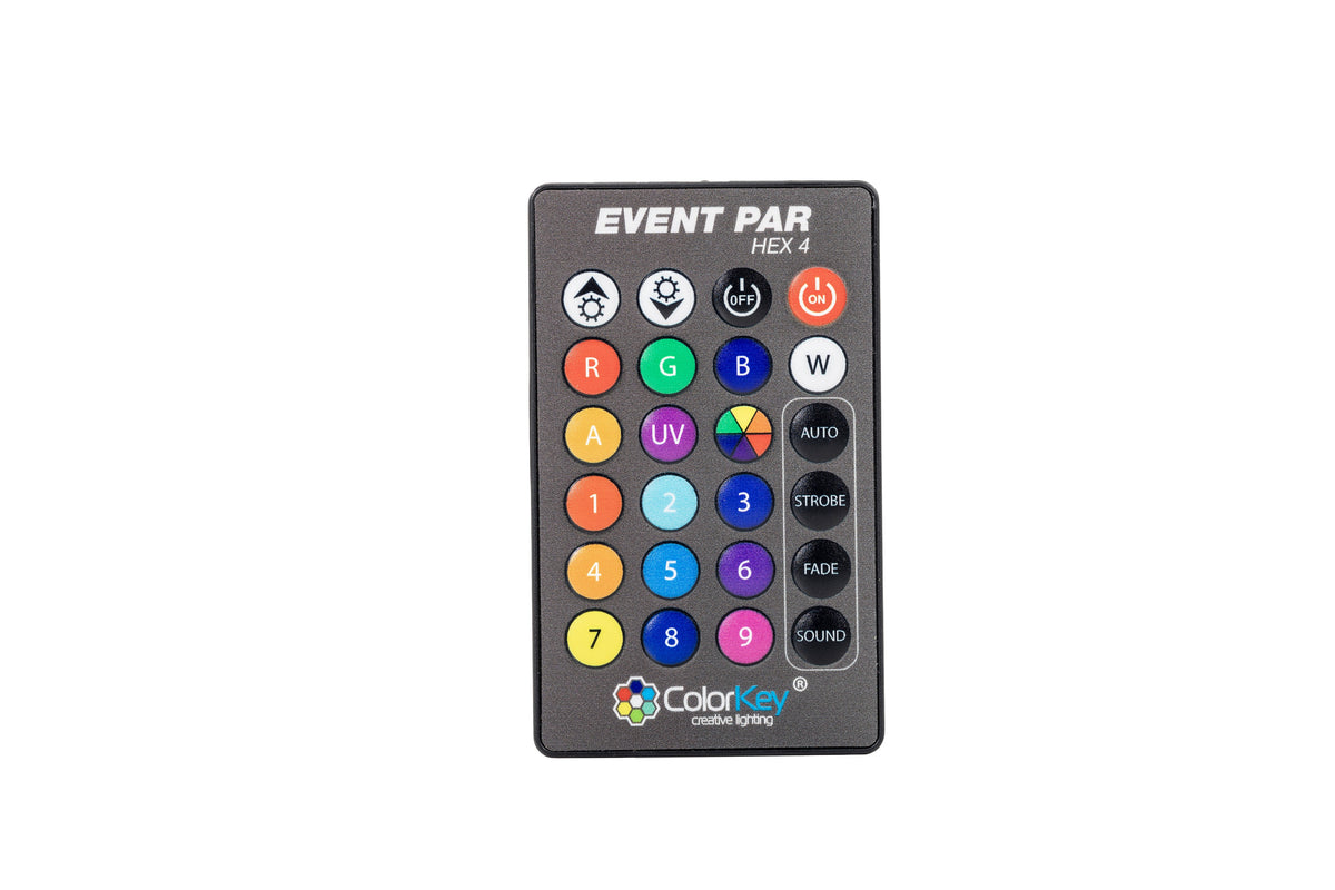 ColorKey CKU-6010 Event Par HEX 4 Wireless Par Light