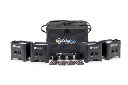 ColorKey CKU-6014 Event Par HEX 4 4-Pack Bundle